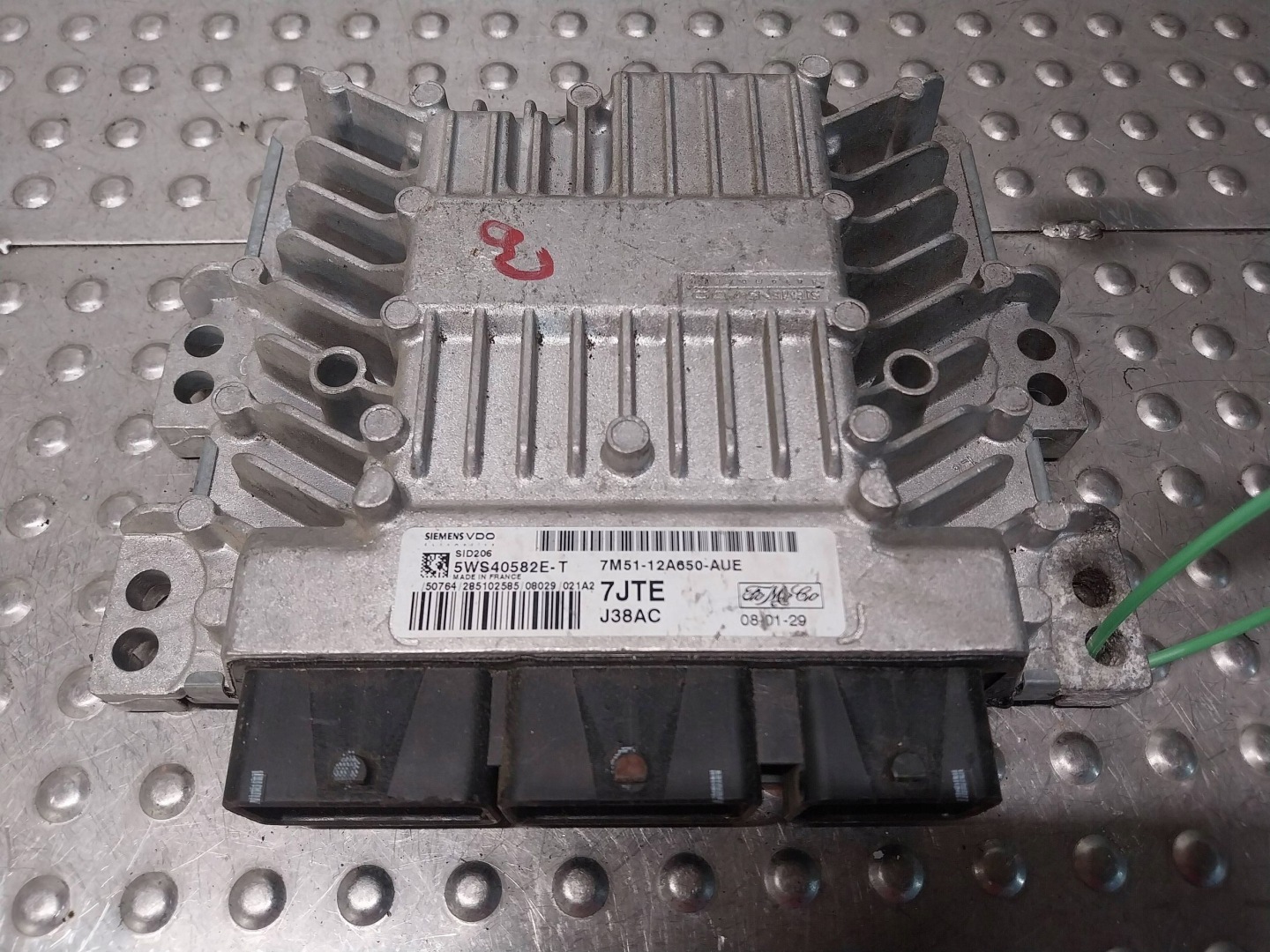 computer control unit of the engine 7M51-12A650-AUE FORD C-MAX MK1 FOCUS MK2 1.8TDCI