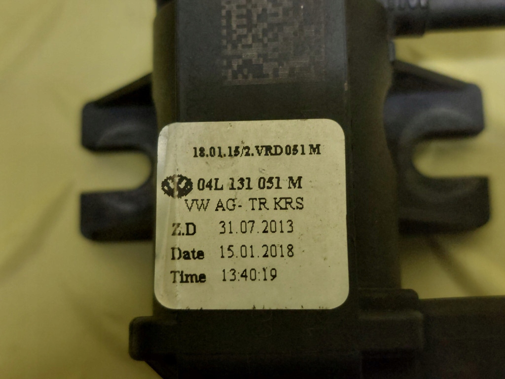 SKODA RAPID II 1.6 TDI Sensor Unterdruck 04L131051M