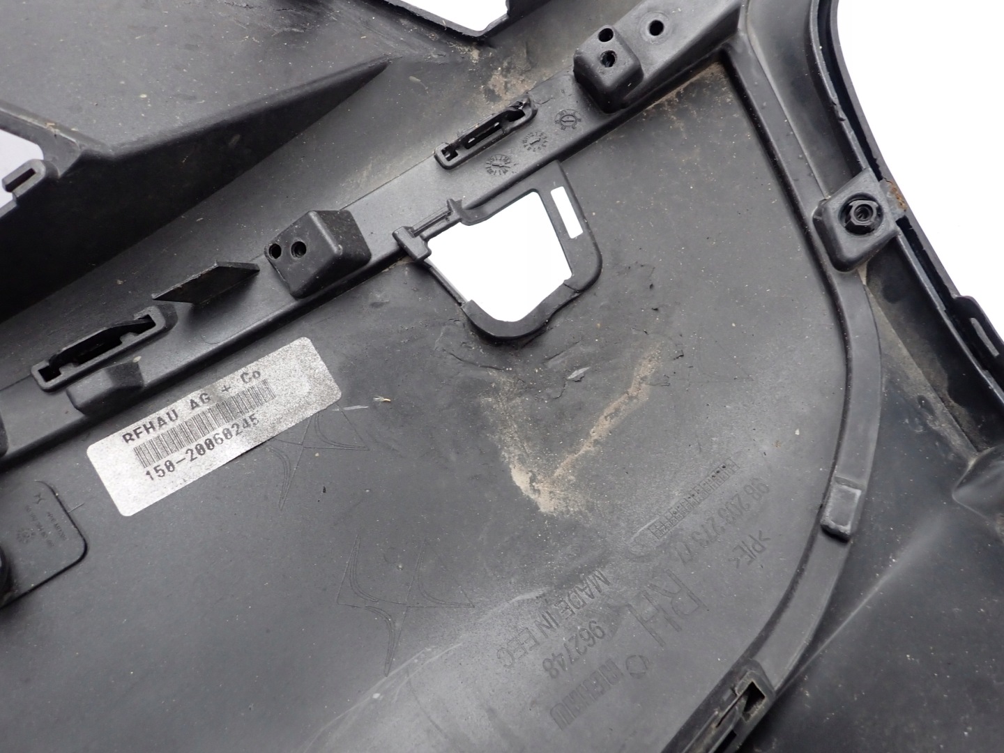 DS7 DS 7 CROSSBACK 17- bumper front right PDC 9820327377