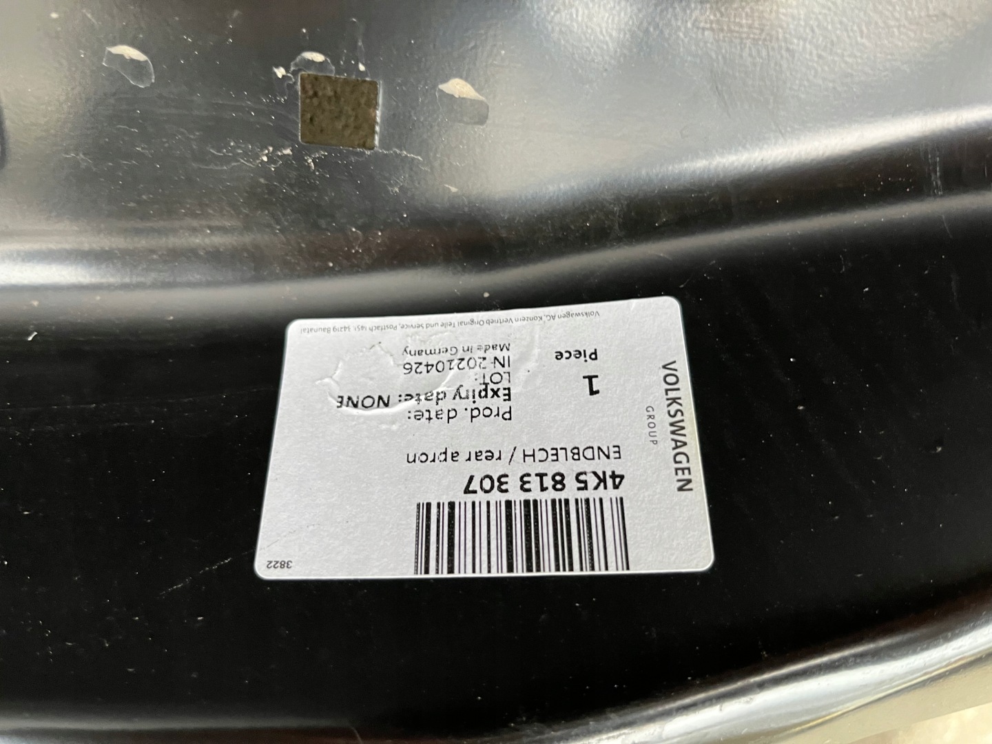 Audi A6 4K5 sedan rear panel