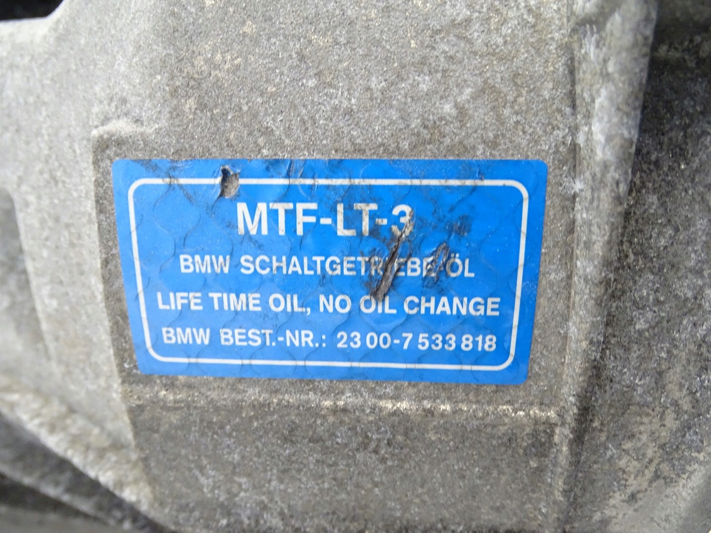 cambio 5 ingranaggi MANUAL GEARBOX BMW 1 E87 E90 2.0d JEJ