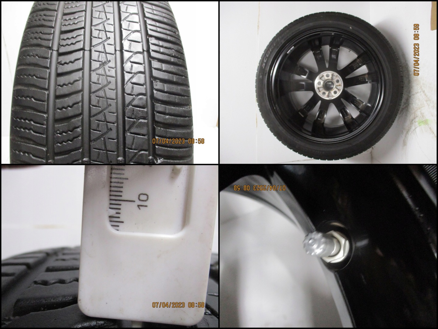 wheels discs tyres JAGUAR E PACE R20 7mm M+S