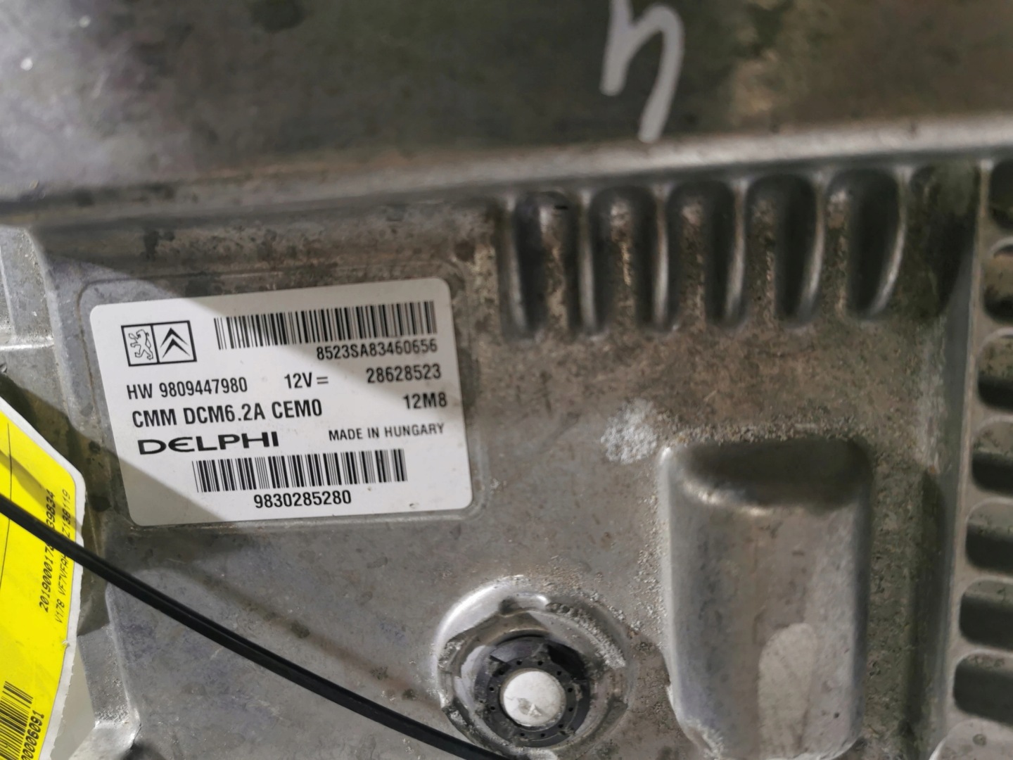 CITROEN JUMPY 2.0HDI 28628523 9809447980 computer