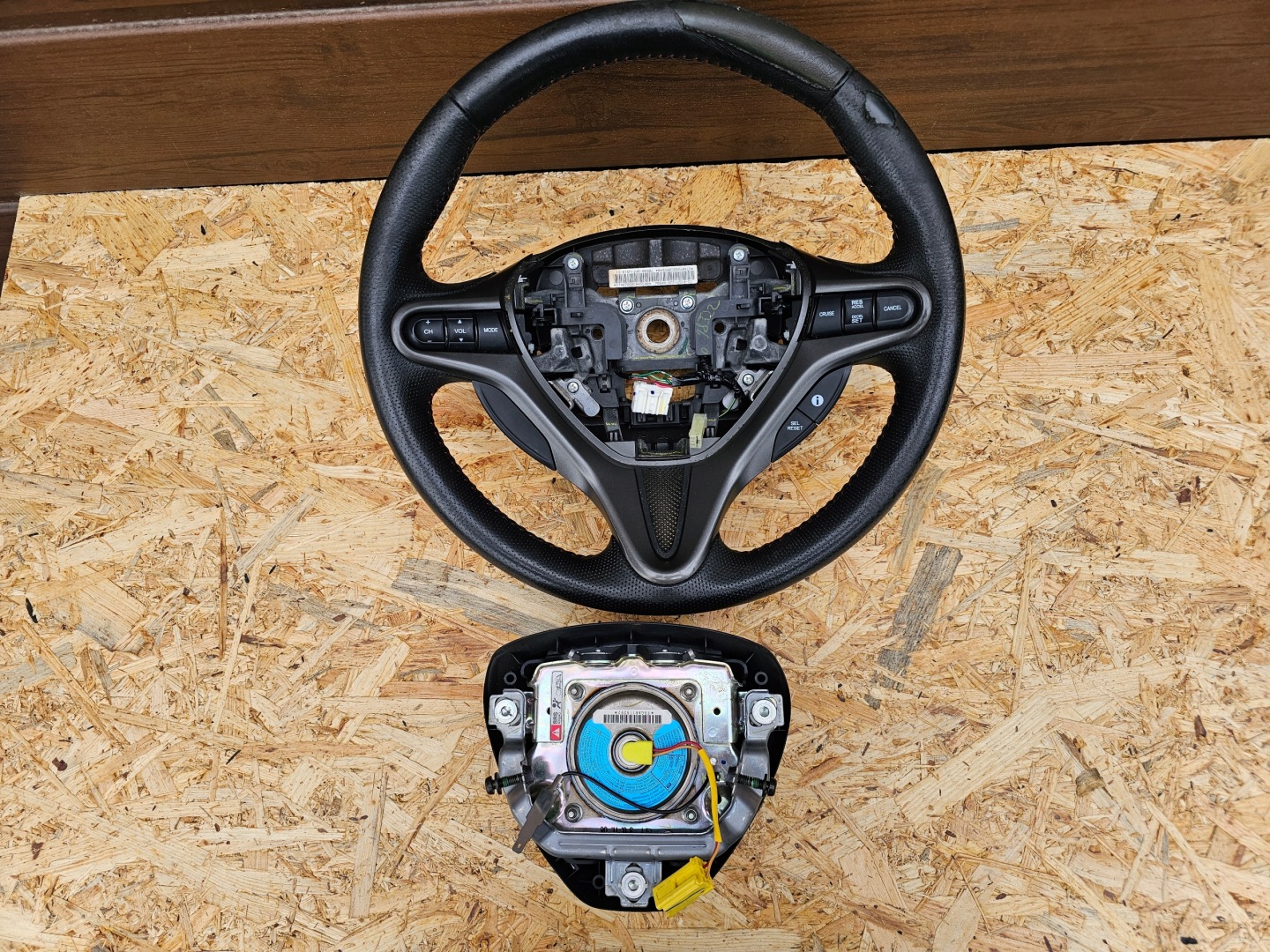 Honda Civic VIII steering wheel, type-s type-r Fn2 type r complete air bag