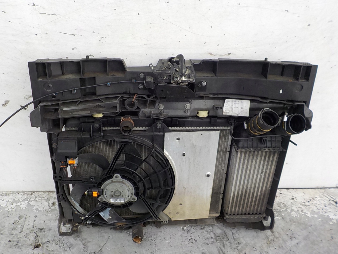 751 CITROEN C3 II 1.6 HDI support panel for radiators sider radiator