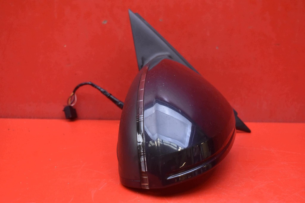 mirror left GRANATOWE EU 021143 AUDI A6 C7 10-14 8 PIN