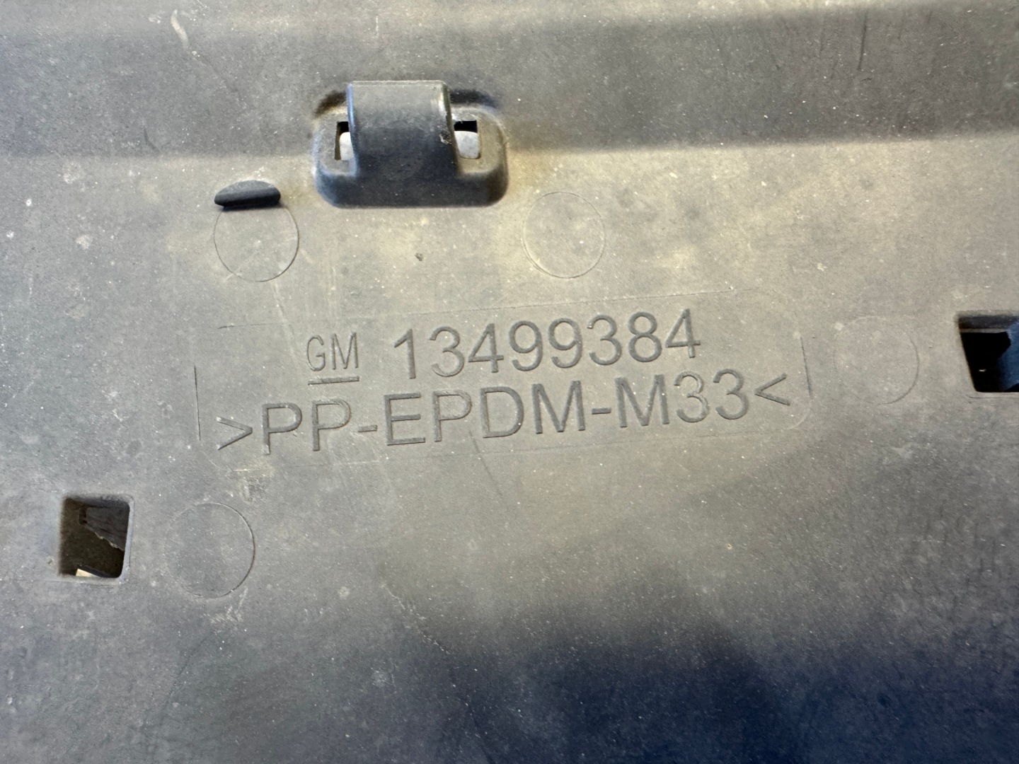 OPEL ASTRA K 5 interne couvre couverture GRILLA 13499384