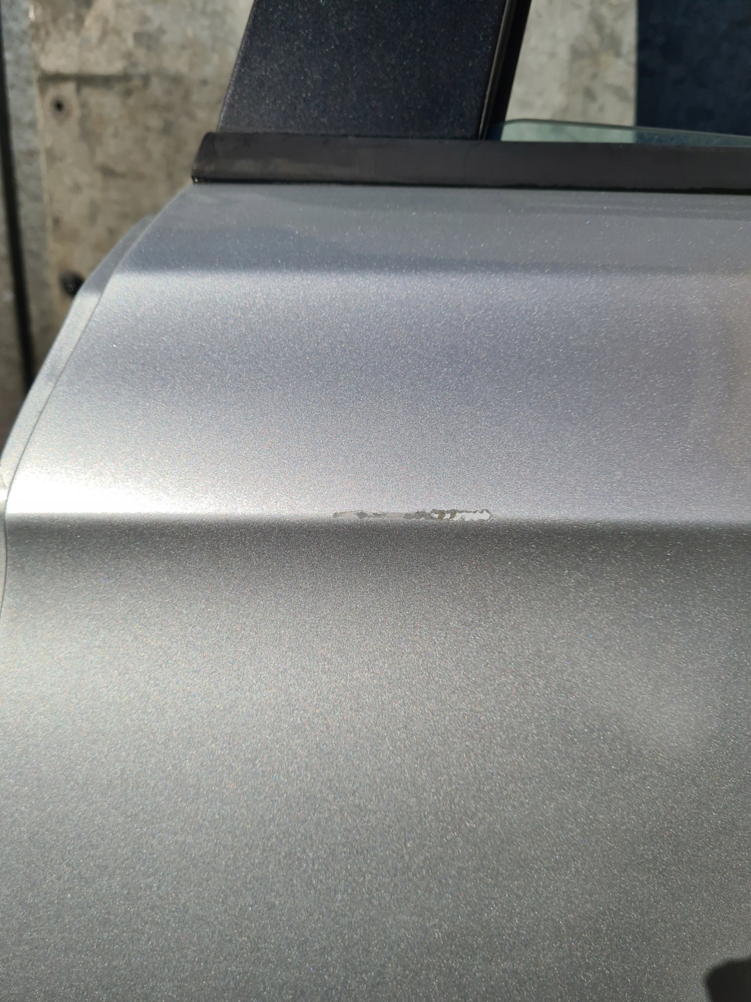OPEL CORSA E 5D door left rear. left rear part Z176 silver