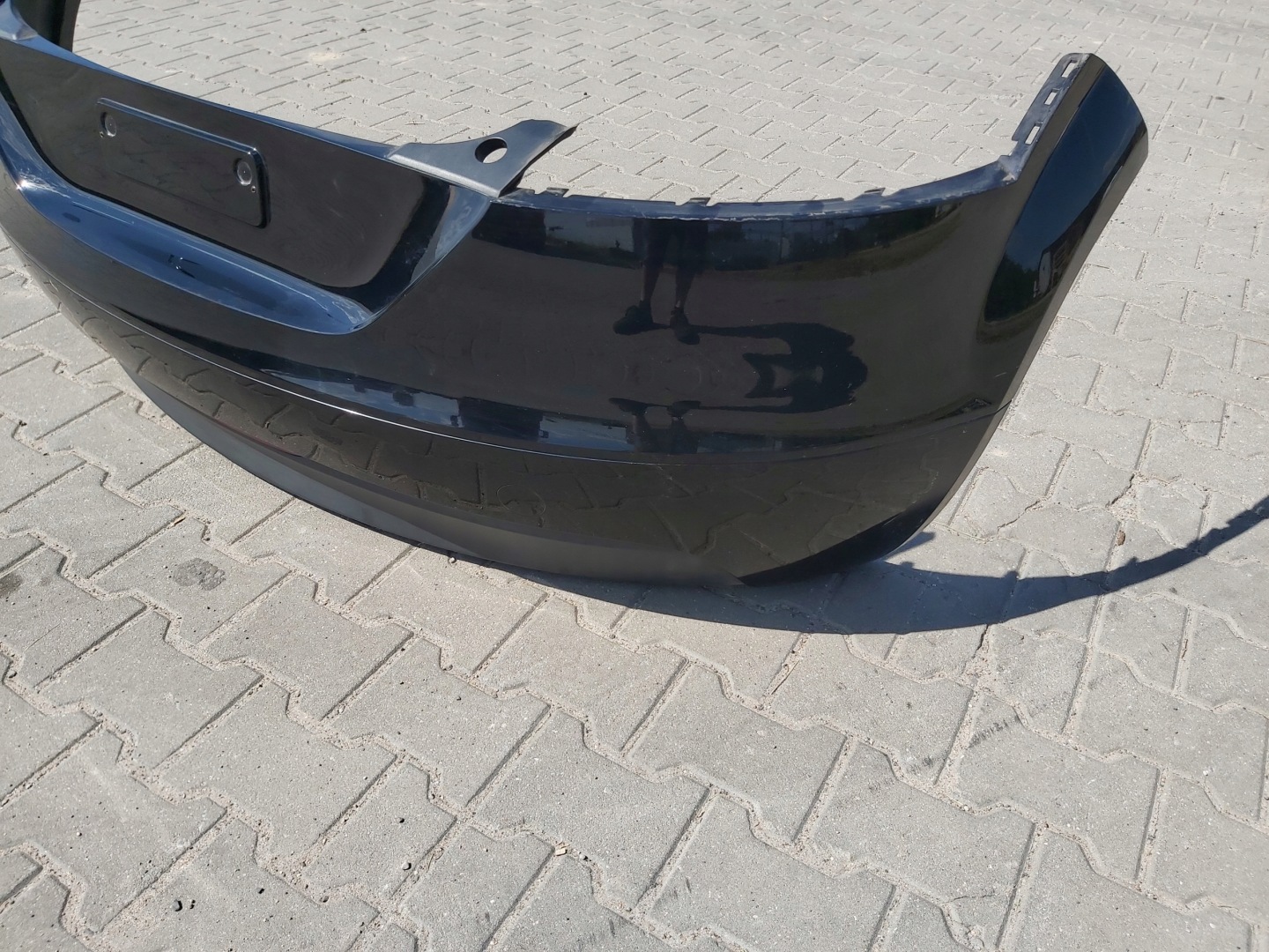 bumper rear part rear complete AUDI TT 8J LY9B