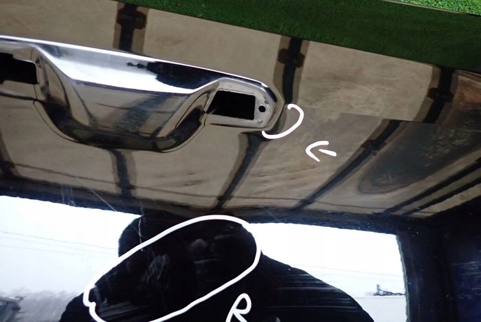 AUDI A7 4K8 18- door right rear. rear part