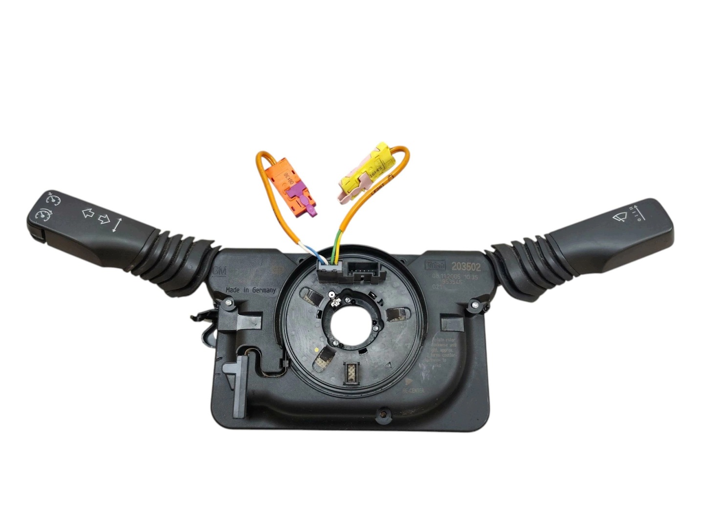 steering wheel levers and controls control ring OPEL ZAFIRA B 13177946 + PIN