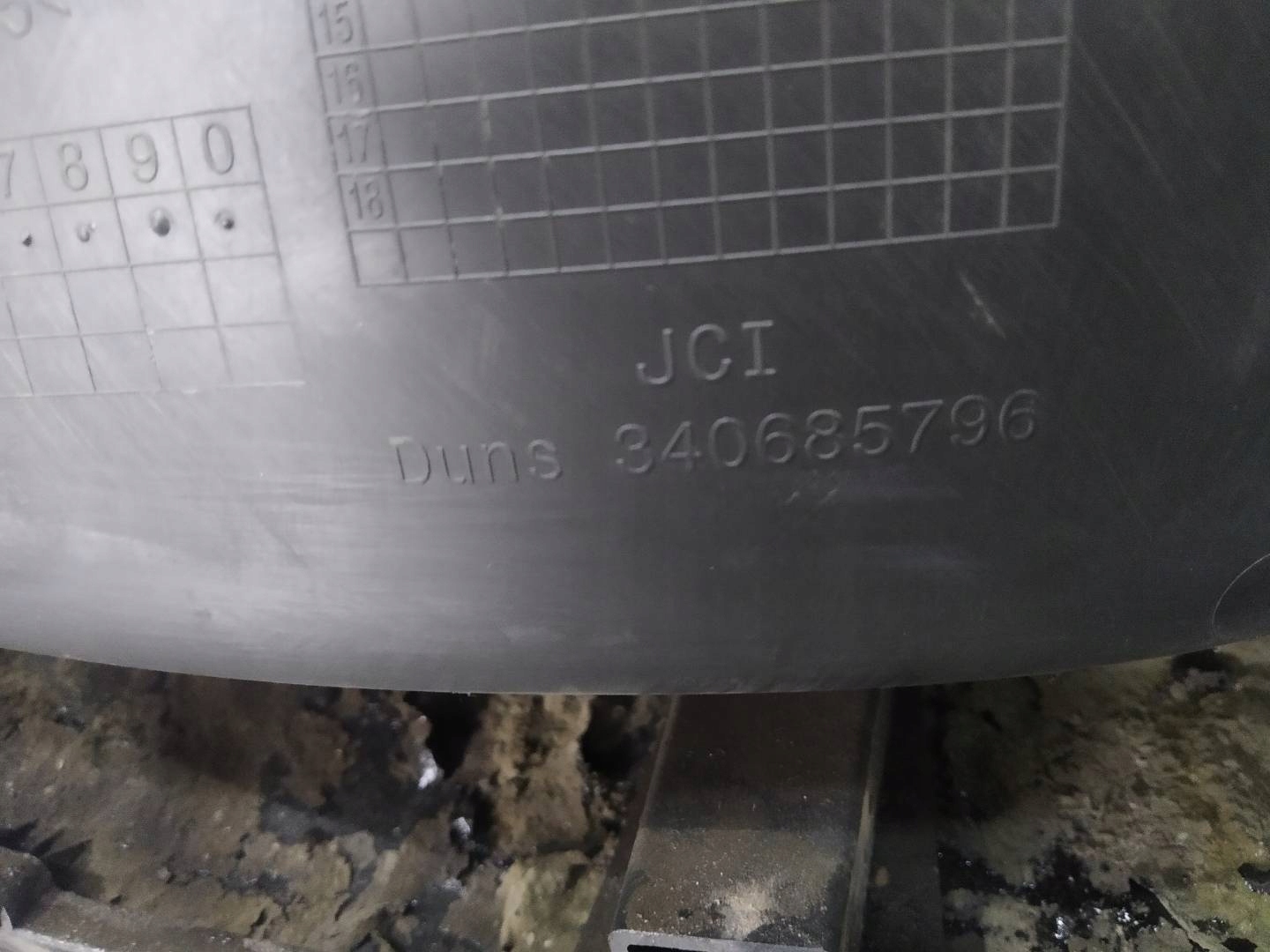 upholstery side right rear part C Opel Zafira III (2011- )