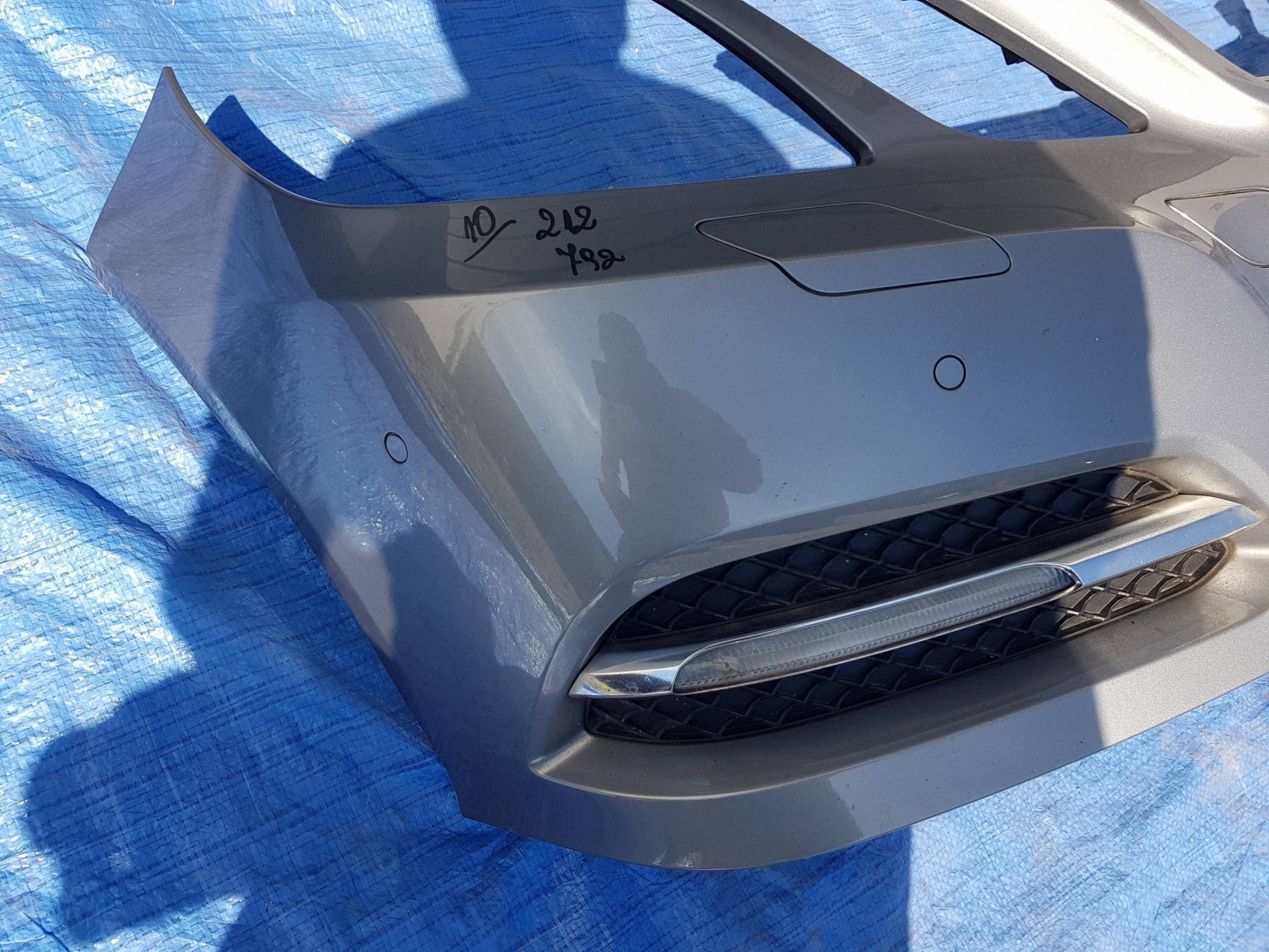 front bumper front Mercedes E W212 C792 792 XENON PDC