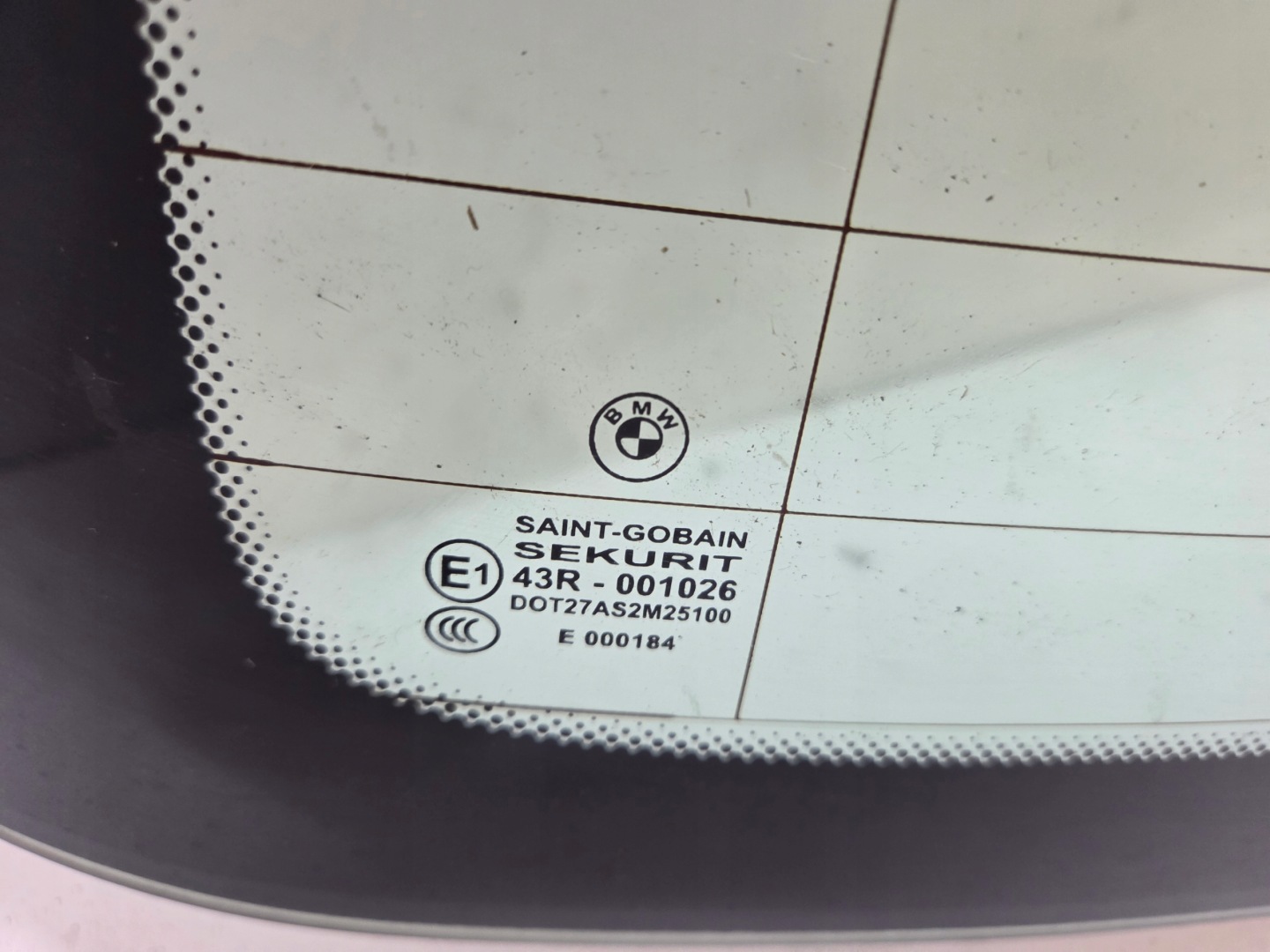 VETRO finestrino posteriore BMW E61