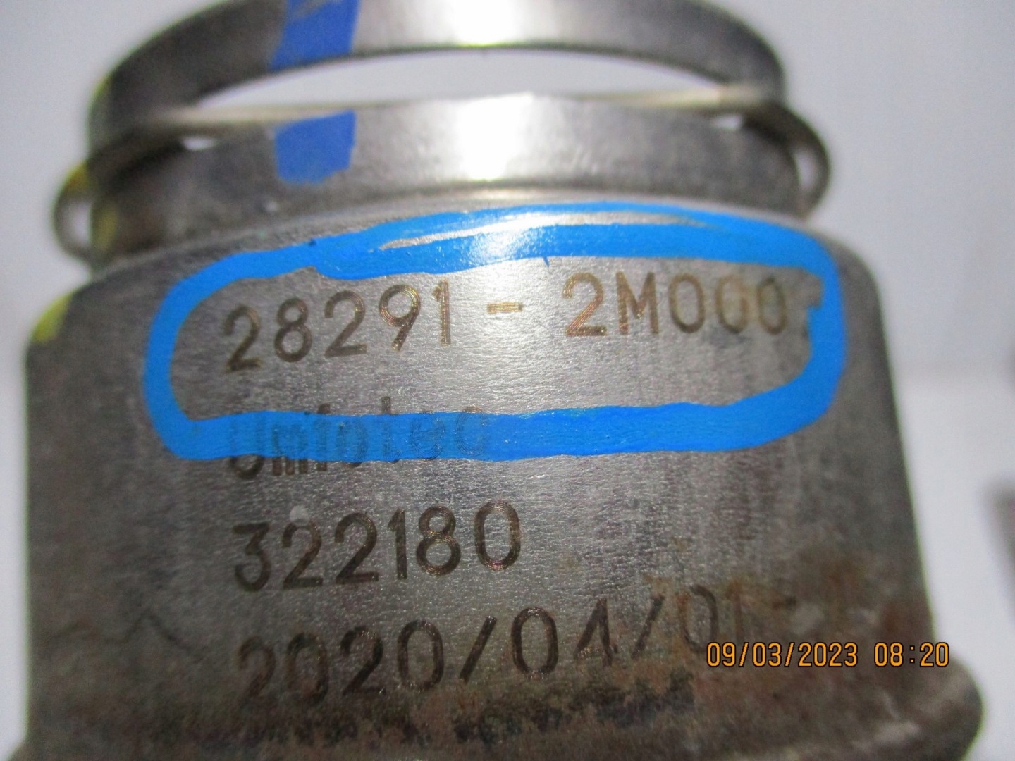 pipe hose intake HYUNDAI TUCSON IV 28291-2M000