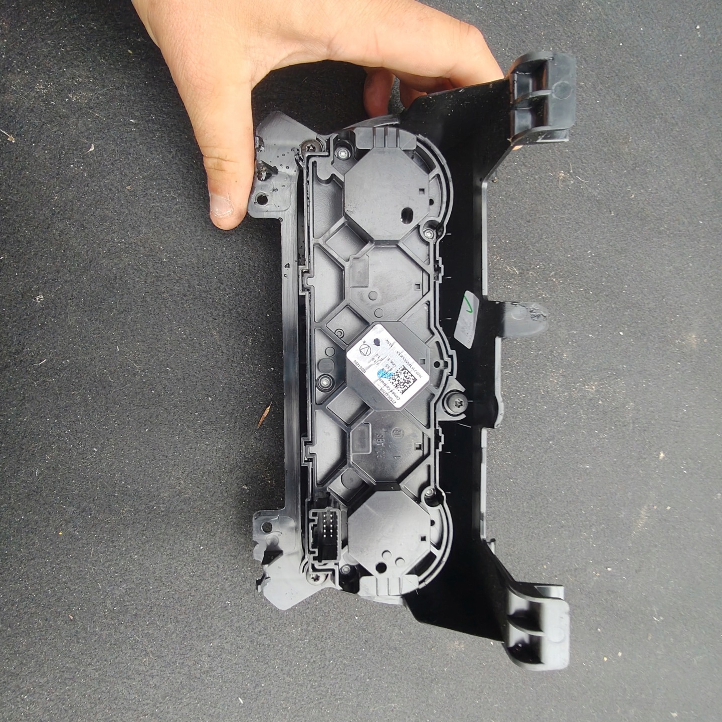 control panel KLIMATYZACJA DACIA SANDERO III