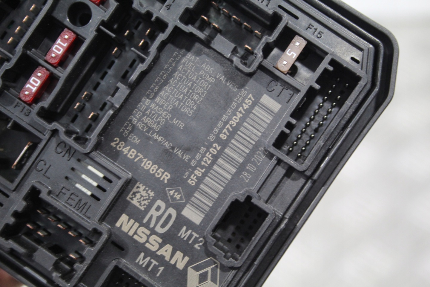 module control unit DACIA SANDERO III 3 STEPWAY 284B71965R