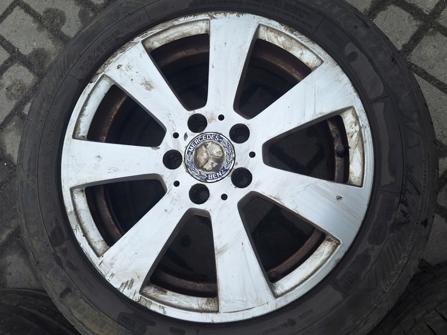MERCEDES C-KLASA W204 LIFT 11-14 discs 16