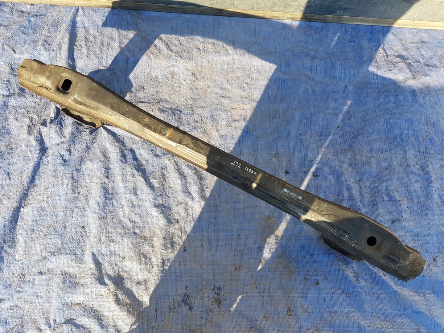 pillar bumper support rear part MERCEDES W212