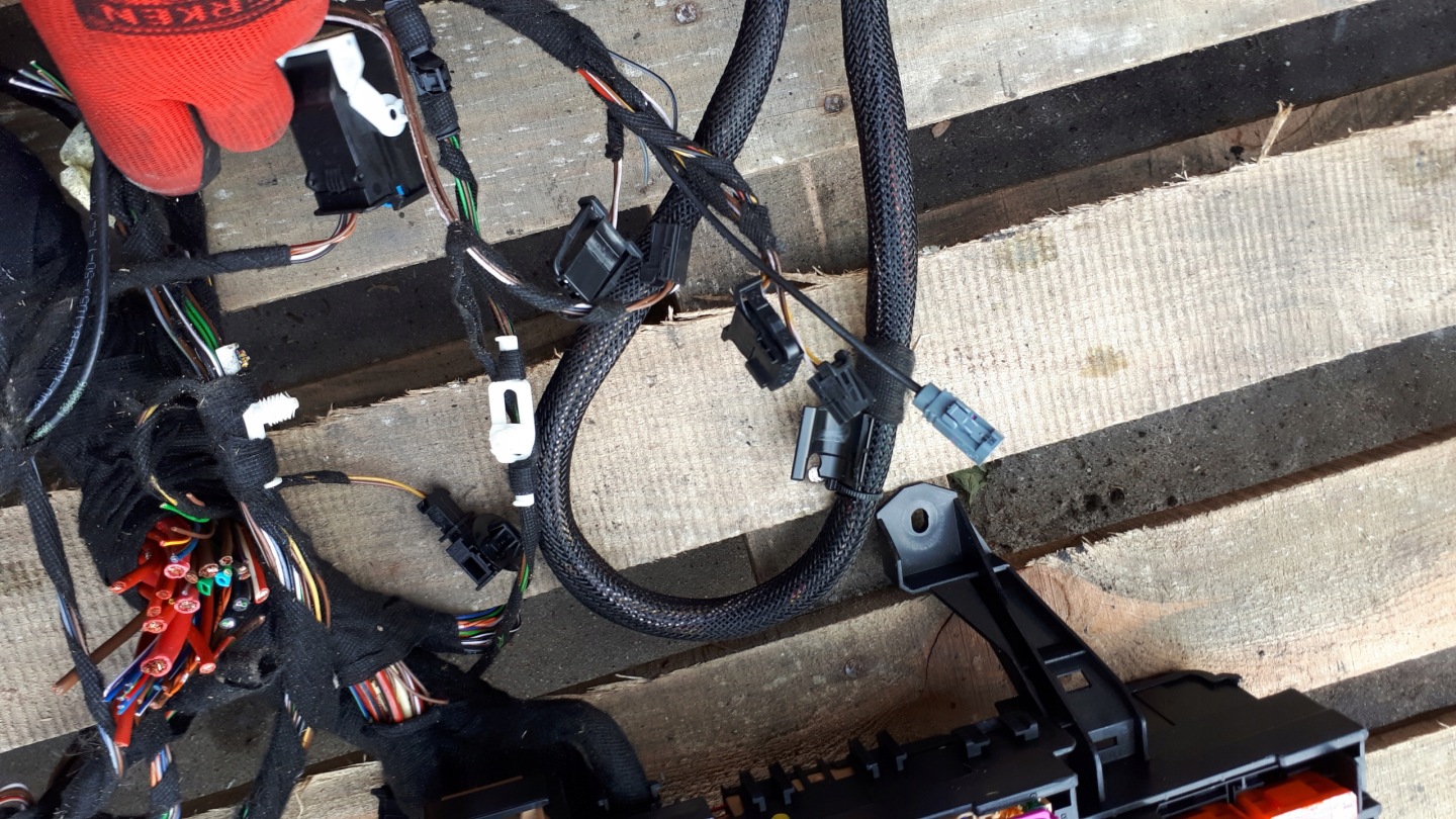 S7 4G A7 wiring bundle KAMERY bonnet WTYCZKI