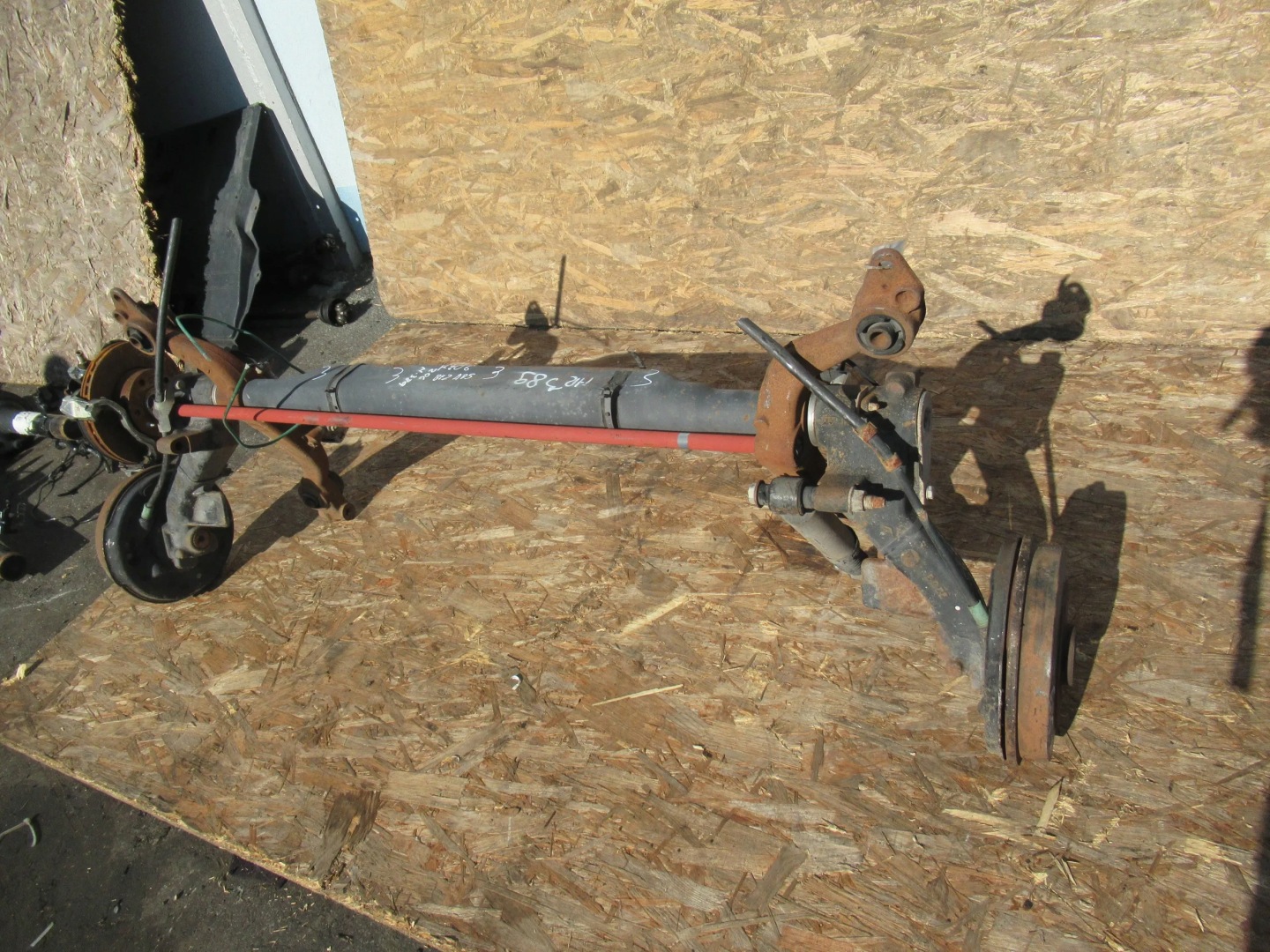 axis rear part Peugeot 206 Lift without ABS