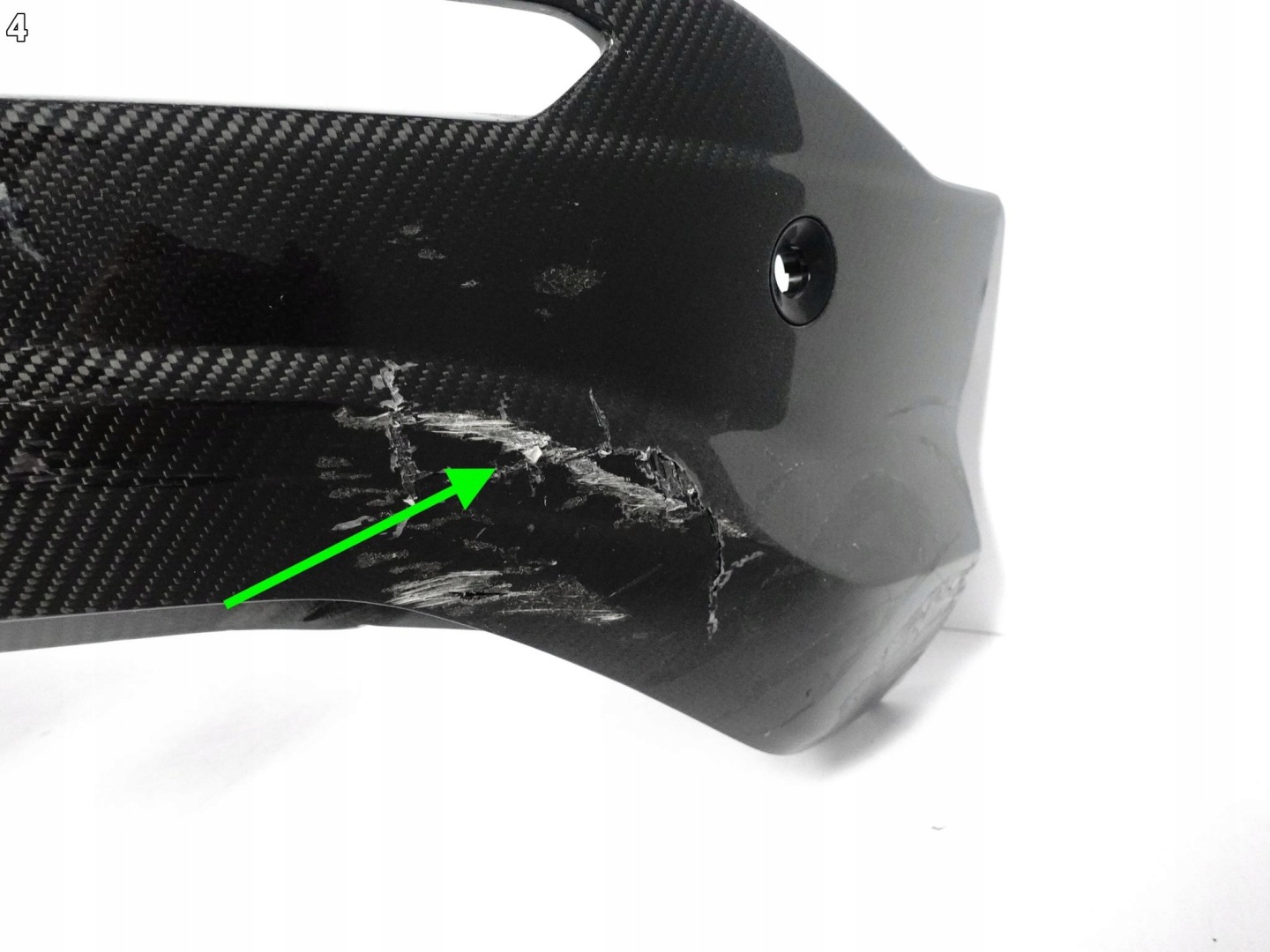 LAMBORGHINI URUS S 4ML PERFORMANTE diffuser SPOILER CARBON W bumper rear part