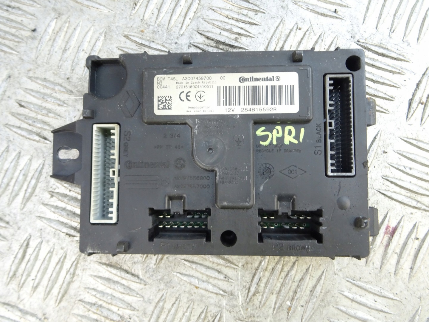 DACIA SPRING modul Bedienteil BCM 284B15592