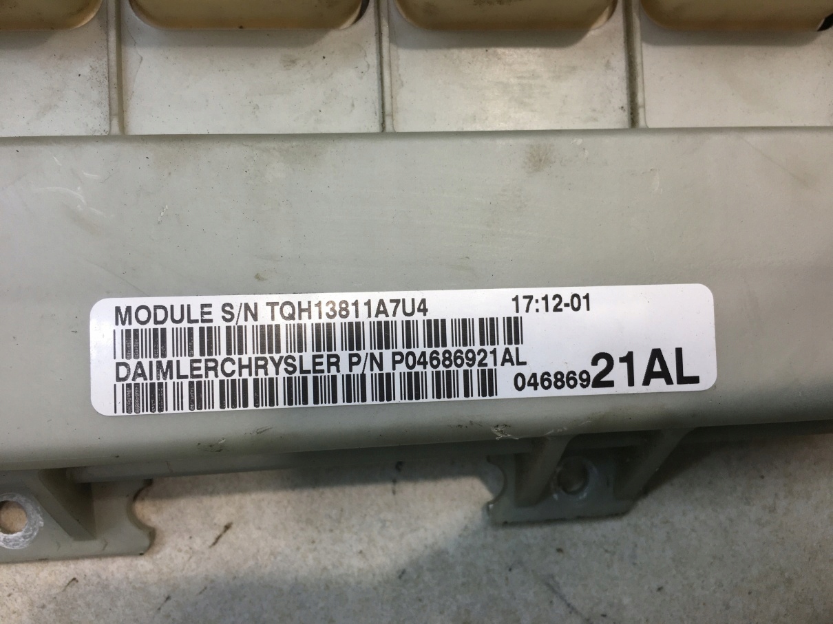 modulo BCM DODGE CARAVAN IV 3.3 V6 04686921AL P04686921AL