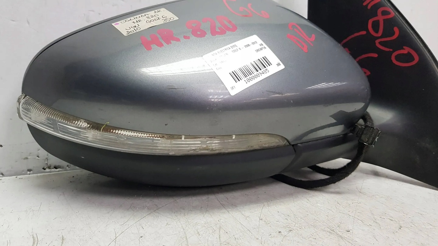 mirror right Vw Golf VI 6 5K0 08- 10PIN