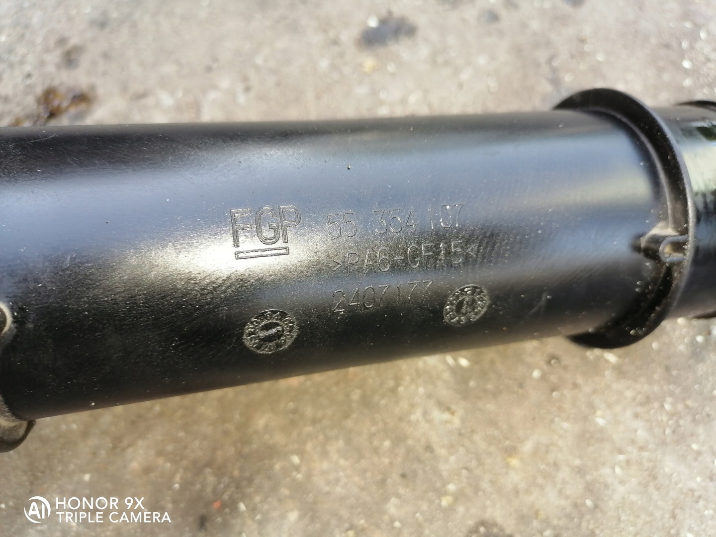 ASTRA H 2.0 Z20LEL/LER rohr luft 55354107