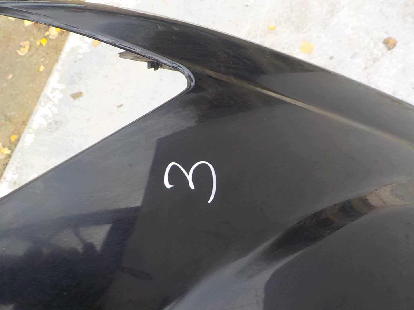 3 MITSUBISHI OUTLANDER II fender left front front