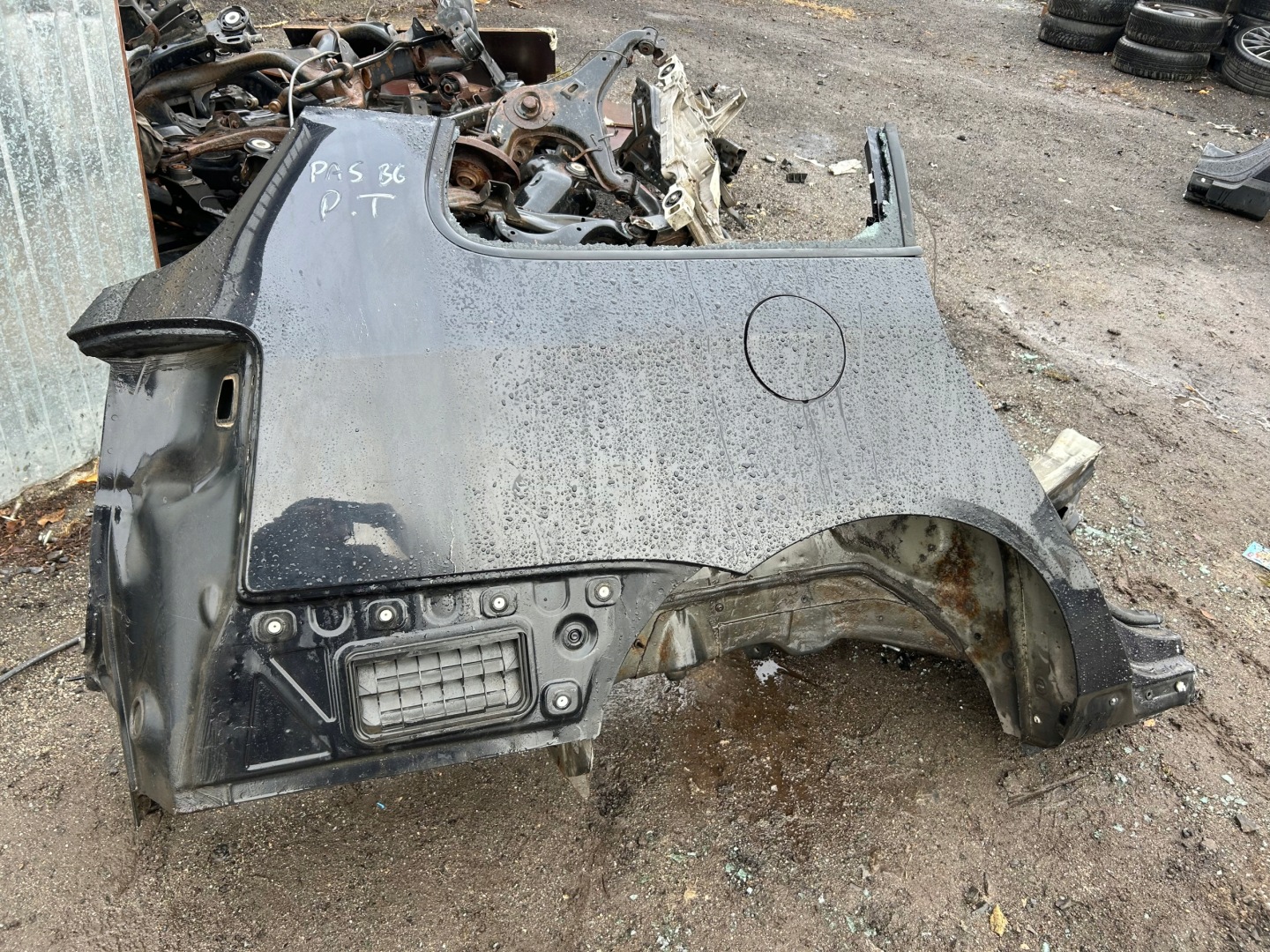 VW PASSAT B6 KOMBI parafango posteriore Destra