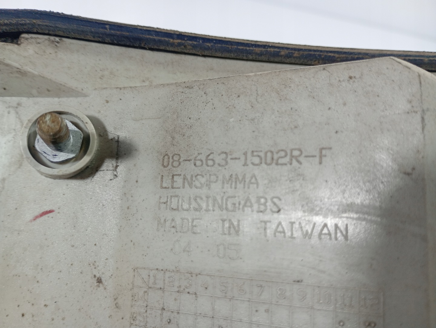 indicator right front OE 086631502R Iveco Daily IV 2.3 D 06-11