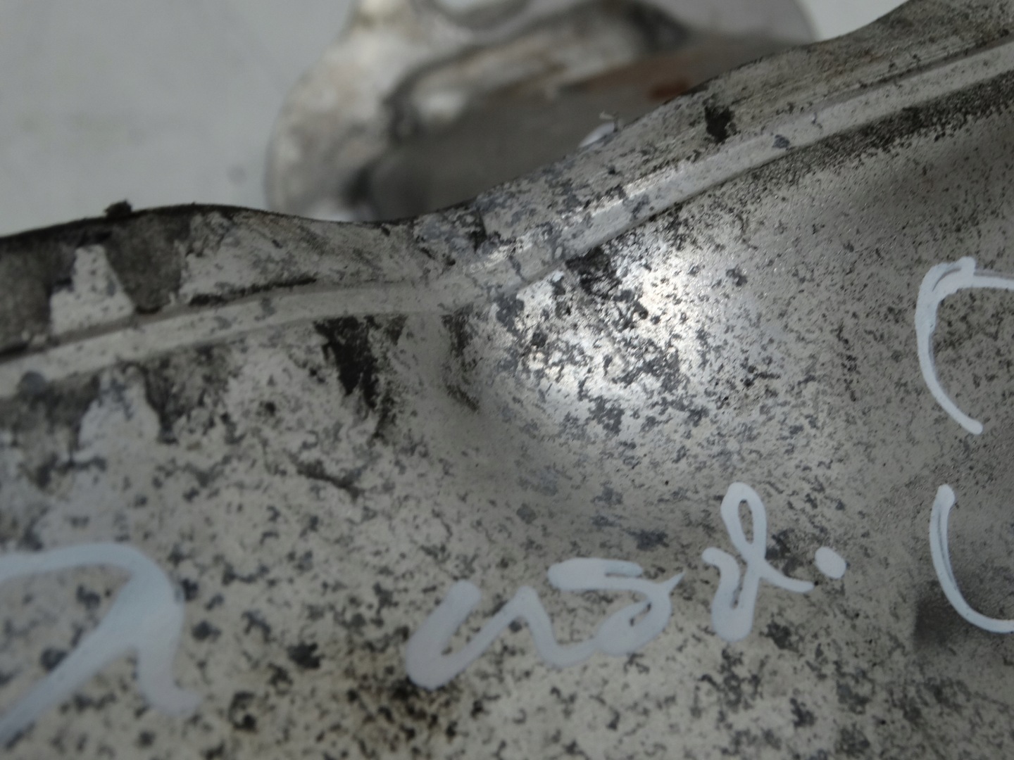 sider pillar below bumper front CITROEN C4 CACTUS 2016R. 9804370880