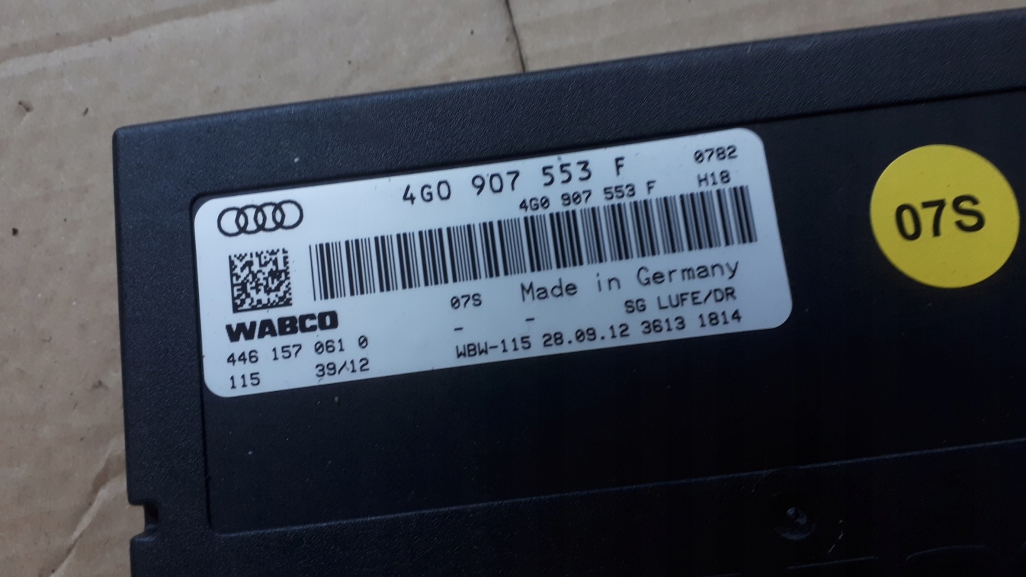 S6 C7 4G A6 modul Bedienteil Achsträgers A7 S7