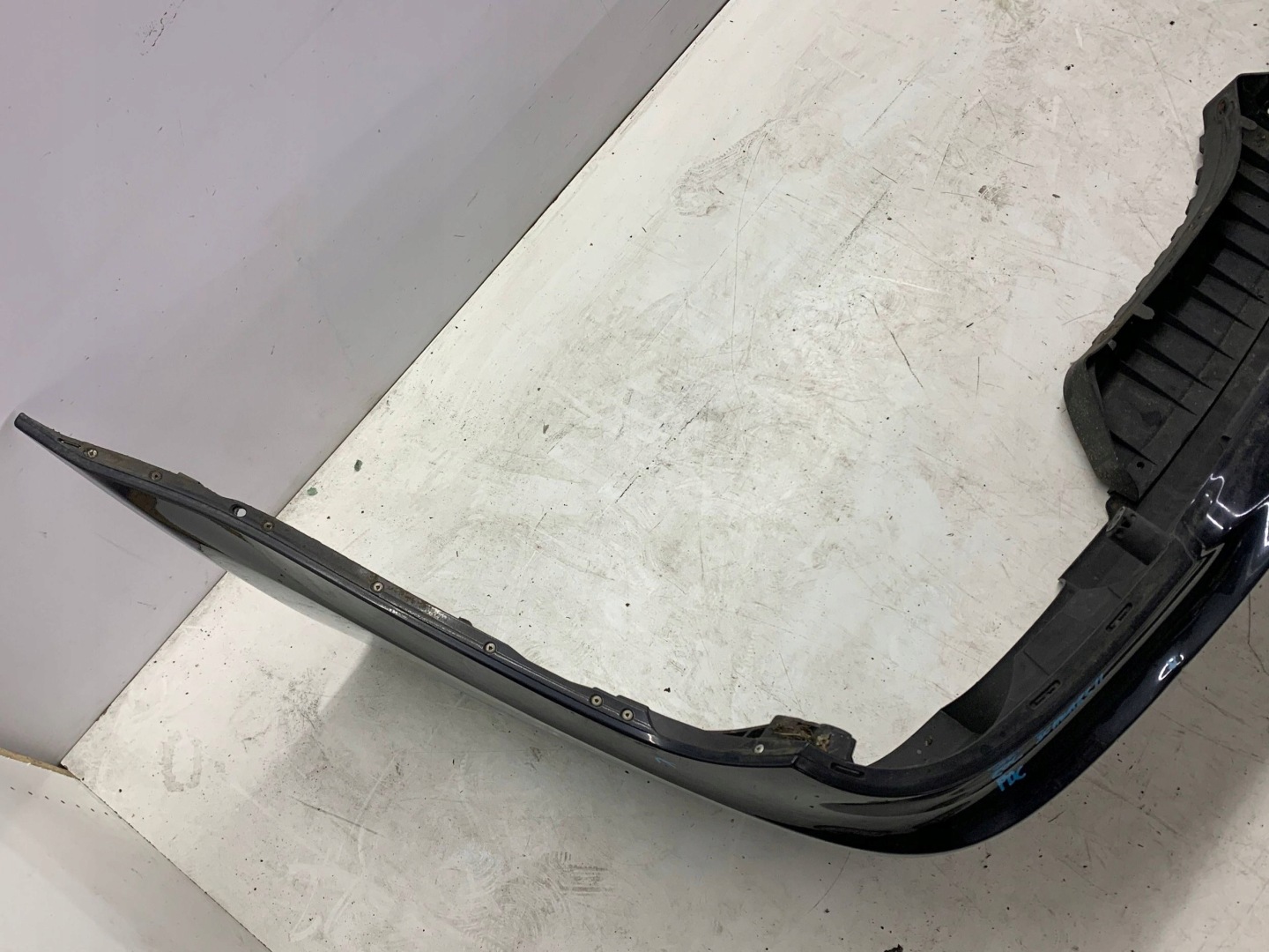 bumper rear part rear BMW E60 LIFT sedan (2003-2010) colour SCHWARZ 2