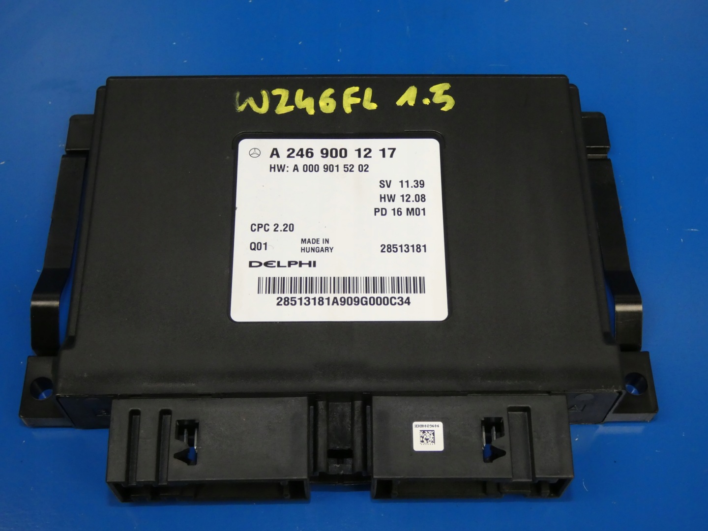 MERCEDES W246 W176 module control unit