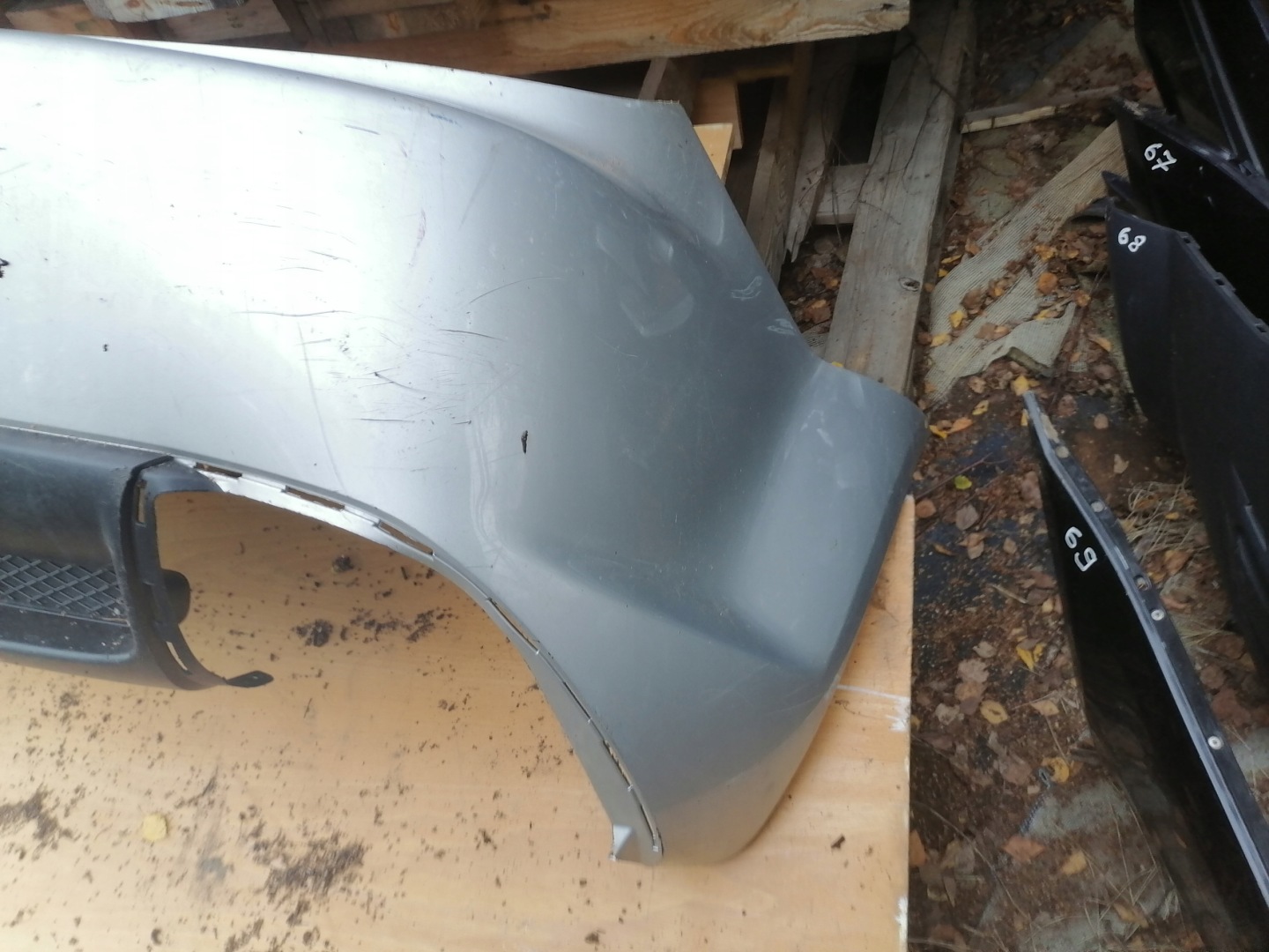 bumper rear part MAZDA-RX8 F151-50221