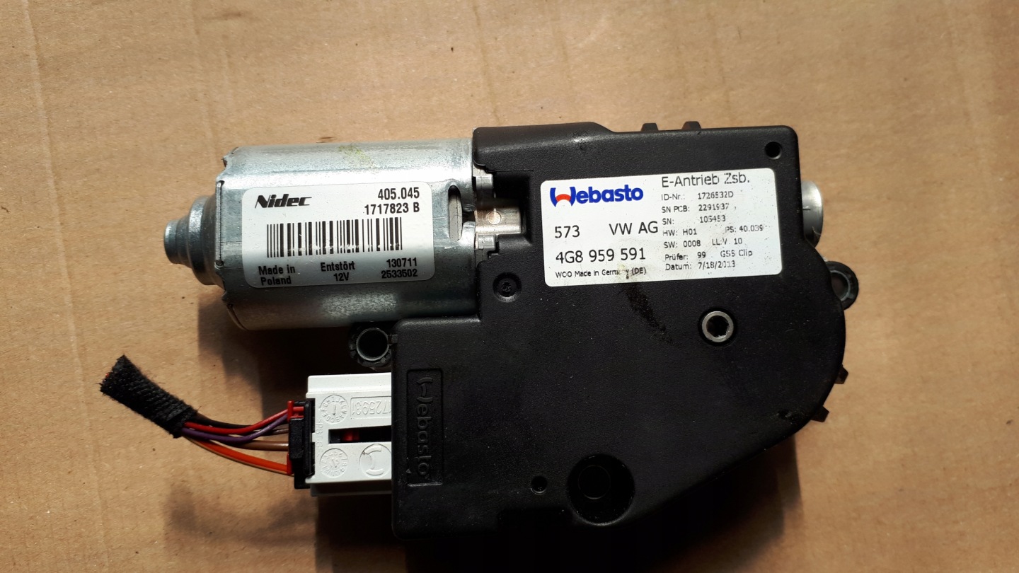 A6 C7 4G Motor Schiebedach 4G8959591 A7 S7