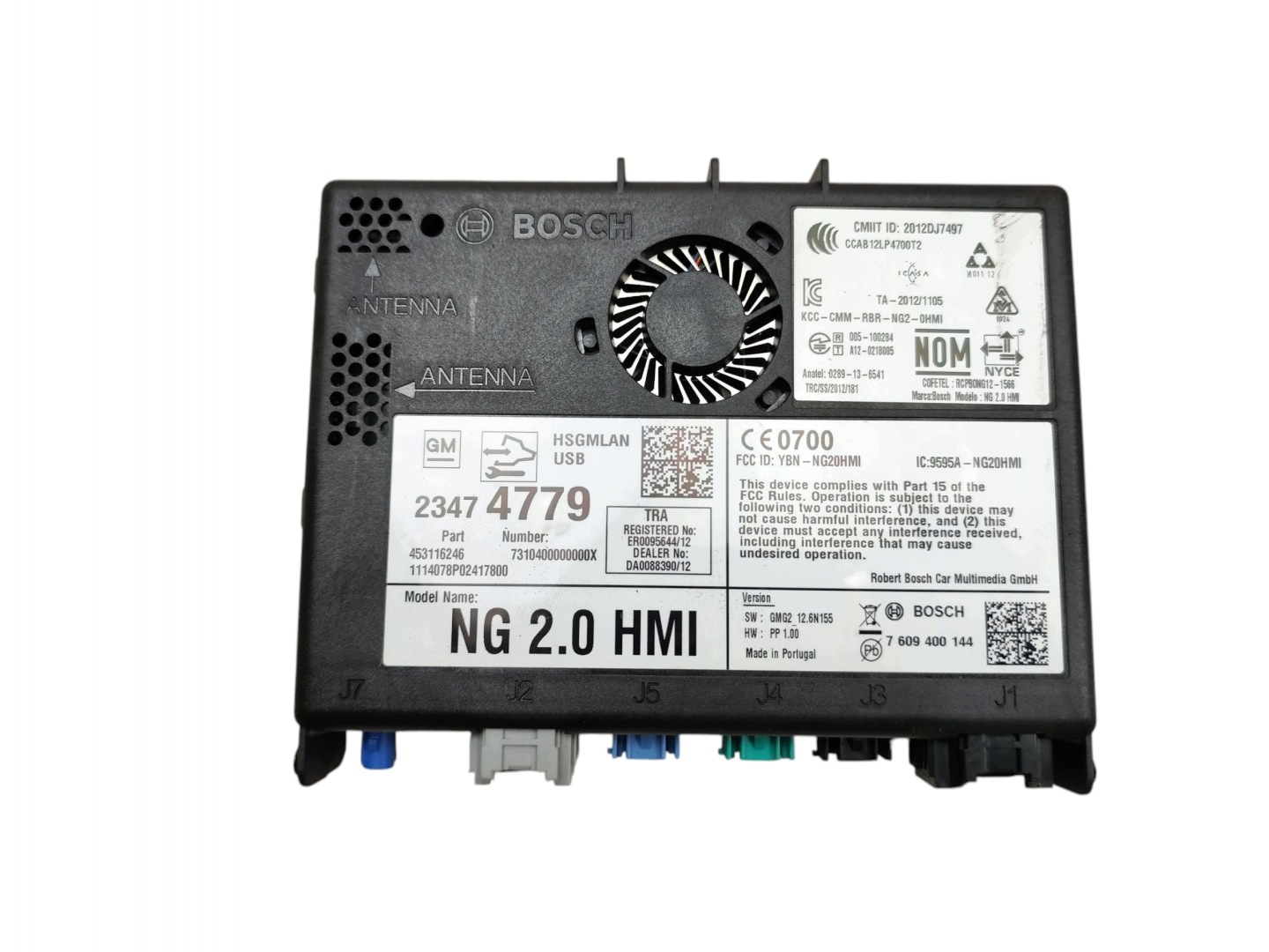 module control unit navigation devices HMI OPEL INSIGNIA A LIFT (2013-2017) 23474779