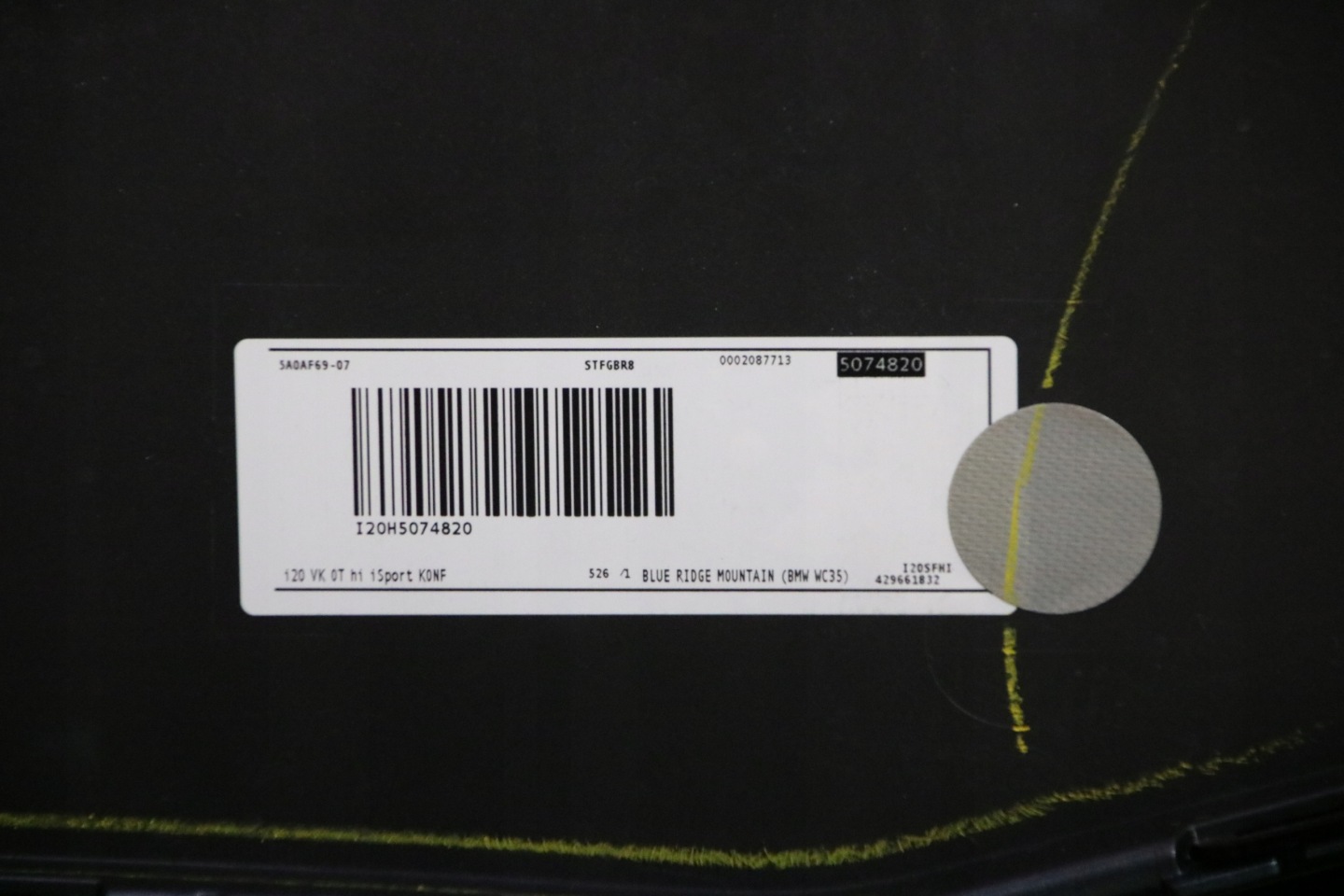 BMW iX I20 m-packet bumper rear part rear 6xPDC C35