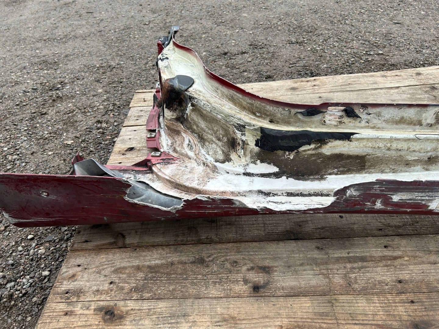 moulding threshold threshold boczny left Chevrolet Corvette C5 Z06 1997-2004