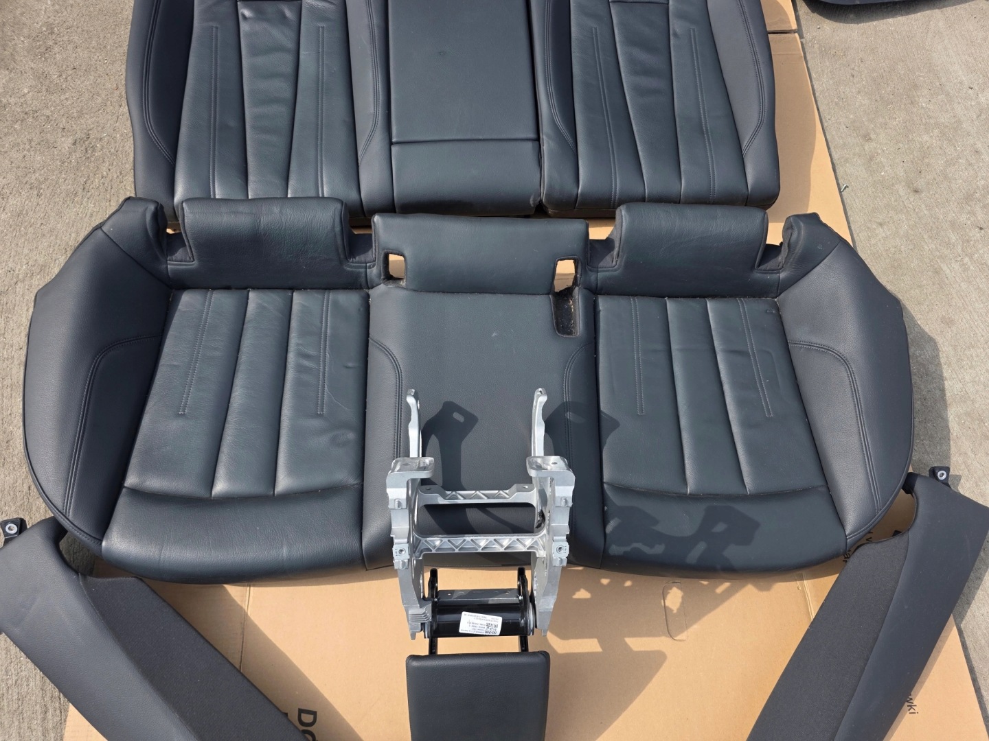 seat seats leather AUDI A5 8W SPORTBACK heated electrical REGULACJA