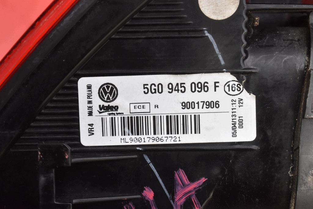 light right rear part rear 5G0945096F VW GOLF 7 VII 5D HB 12-17