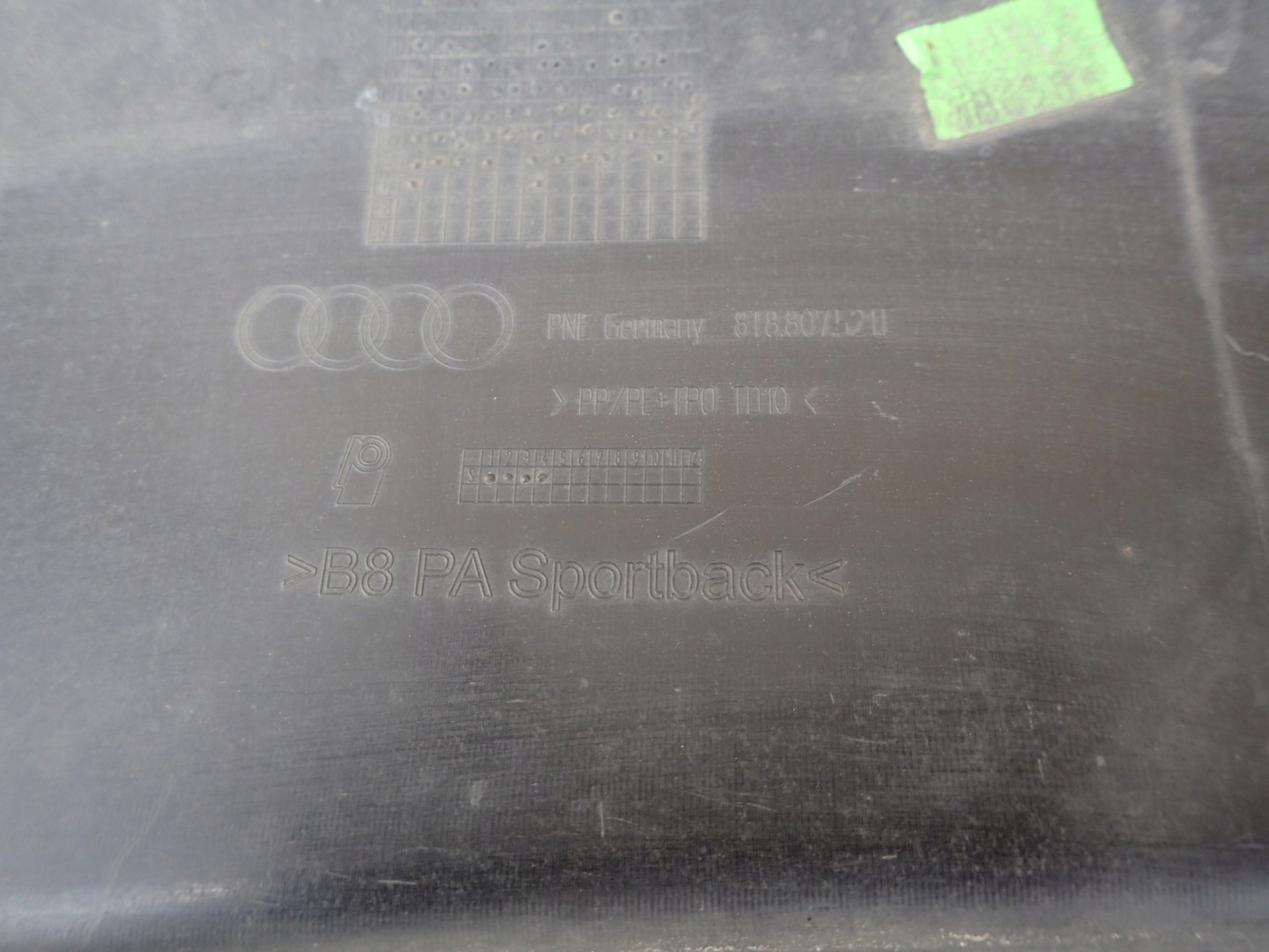 SPOILER heck AUDI A5 8T8 SPORTBACK LIFT 8T8807521F
