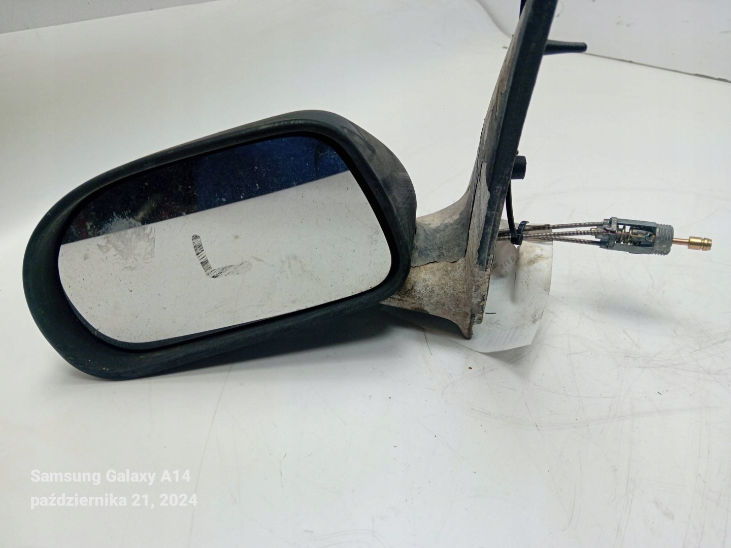 mirror left SZARE FIAT MAREA