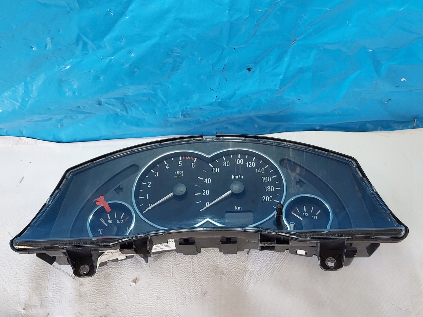 dials clock MERIVA A 1.7 CDTI 13173381XT