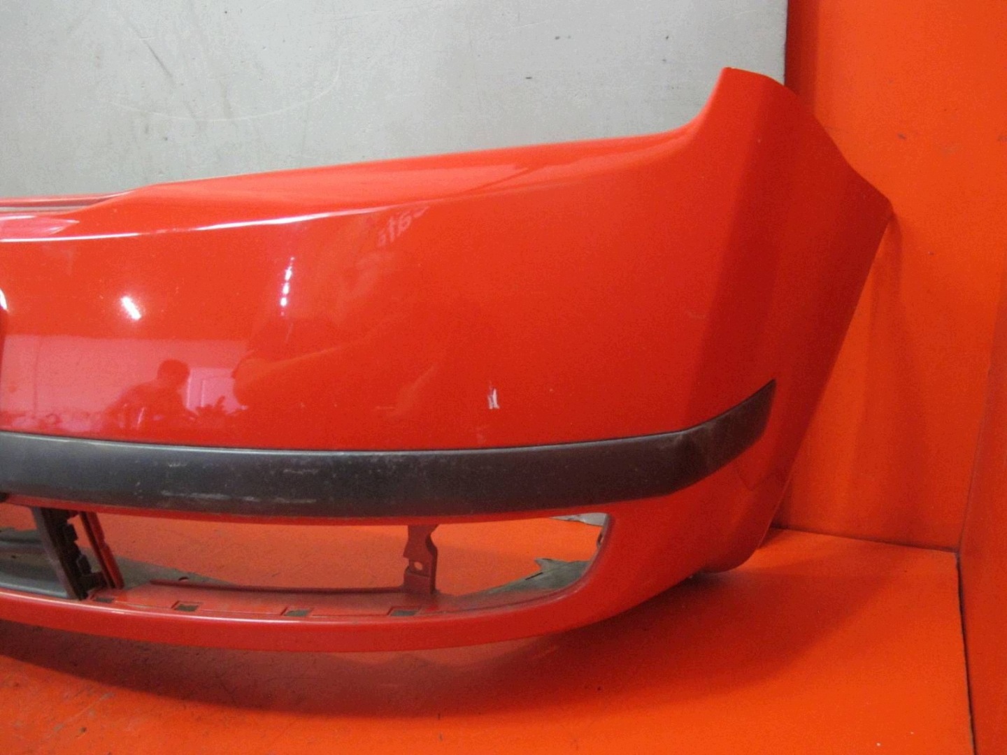 Skoda Fabia 1 and 6Y 1999-2004 bumper front front red 8151 LF3K