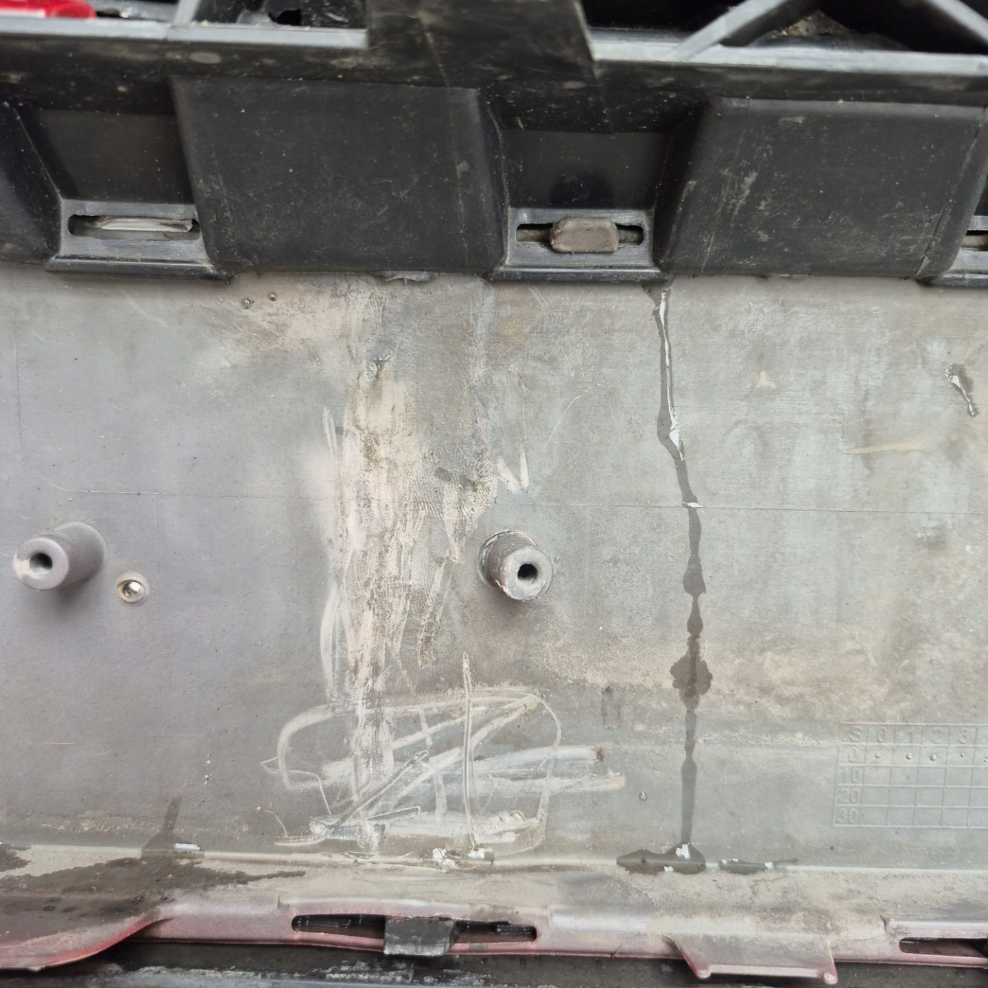 SKODA FABIA III 3 MONTE CARLO 14-18 bumper front front washer
