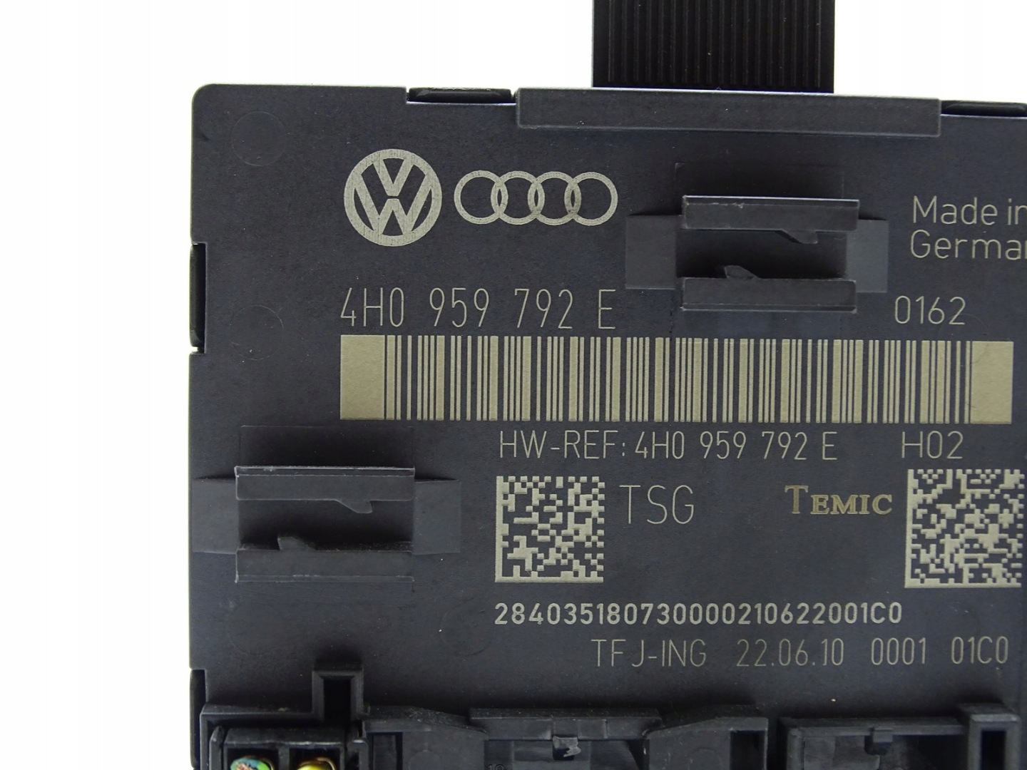 Module Portière Droite Avant AUDI A8 D4 4H 10- 4H0959792E